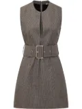 Stella McCartney belted mini dress - Brown