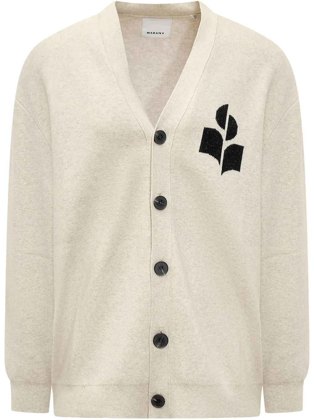 MARANT Curtis cardigan - Neutrals