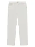 Versace Kids straight-leg jeans - White