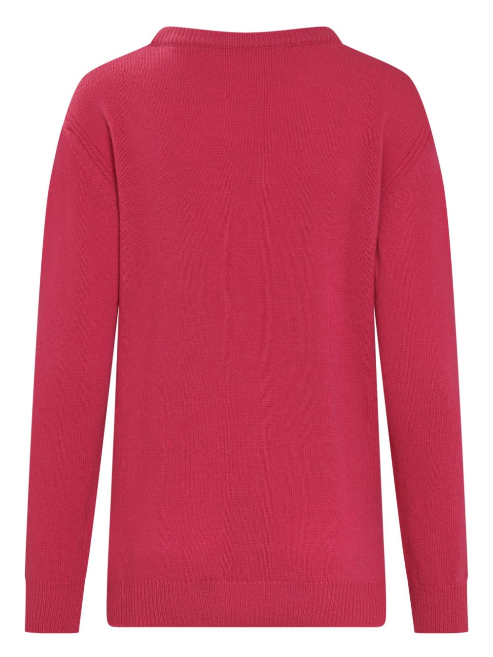 Alberta Ferretti embroidered jumper - Roze