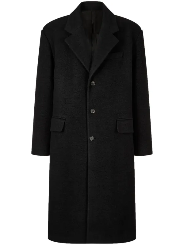 【美品】ベイジ ピーコート ダブル LEEDS アンゴラ ブラック STUDIO TOMBOY シングルコート | ブラック | FARFETCH JP