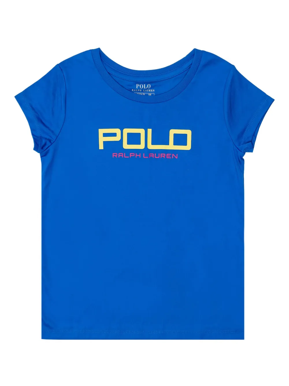 POLO RALPH LAUREN KIDS T-shirt met logoprint Blauw