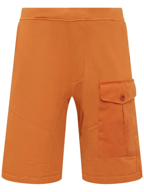 Ten C shorts con diseño teñido