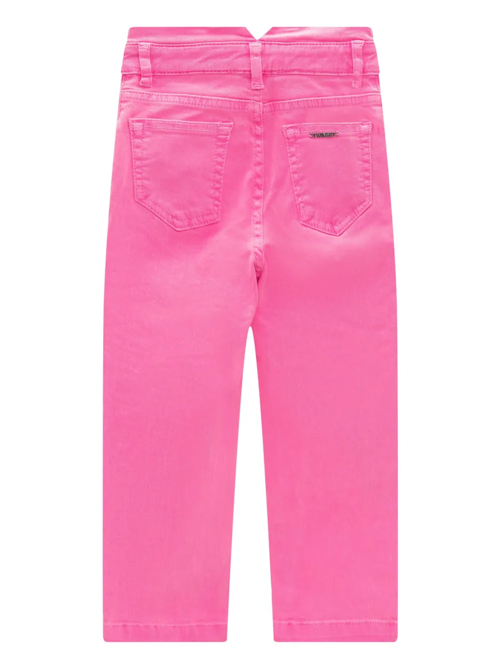 TWINSET Kids Straight jeans Roze