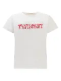 TWINSET Kids logo-print T-shirt - White