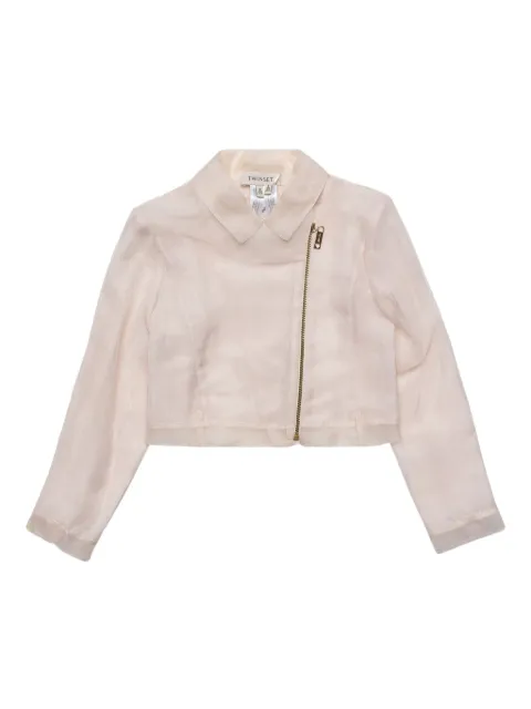 TWINSET Kids zip-up jacket