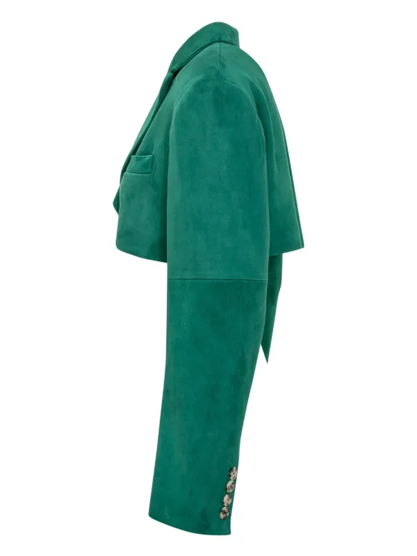 Giuseppe Di Morabito クロップド ジャケット | グリーン | FARFETCH JP