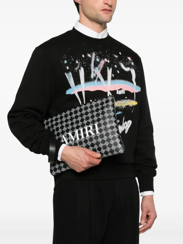 AMIRI MA Quad クラッチバッグ L | ブラック | FARFETCH JP AMIRI MA Quad クラッチバッグ L | ブラック | FARFETCH JP