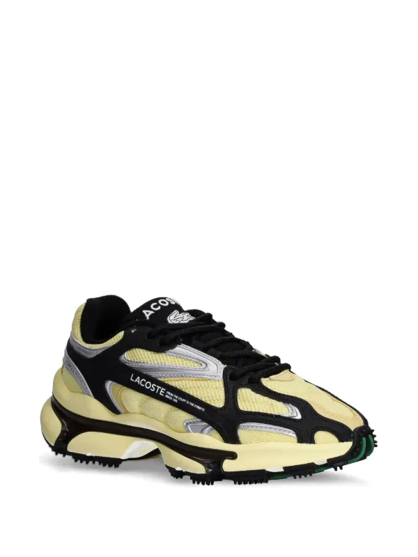 【LACOSTE】 ★ L003 2K24r Sneakers ★ Yellow Lacoste sneakers L003 2K24 Textile yellow color 47SFA0012 at