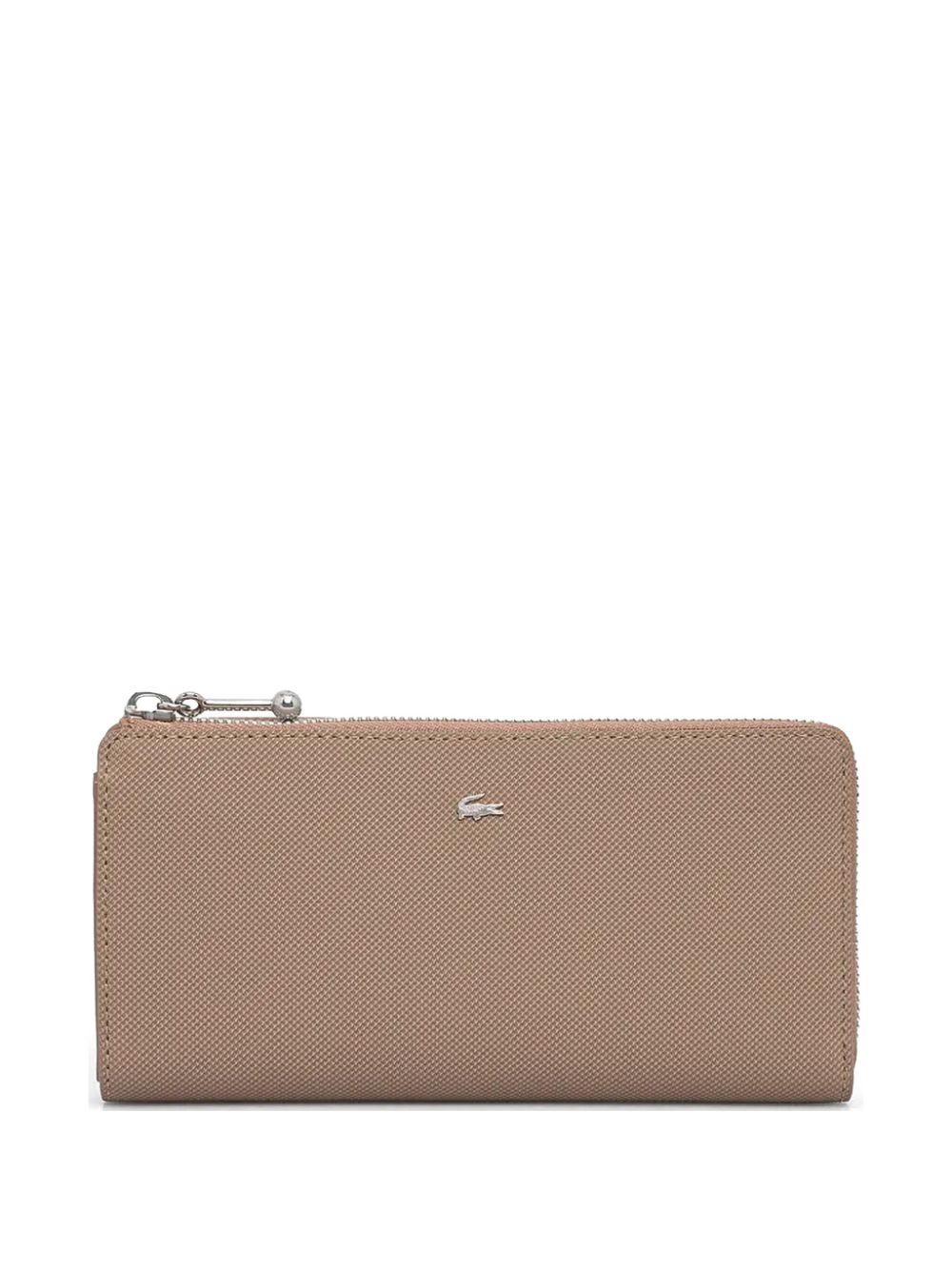 Lacoste logo-plaque wallet Women