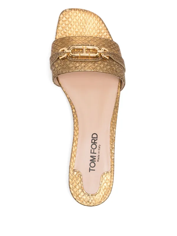 TOM FORD Whitney Slides Brown FARFETCH EG