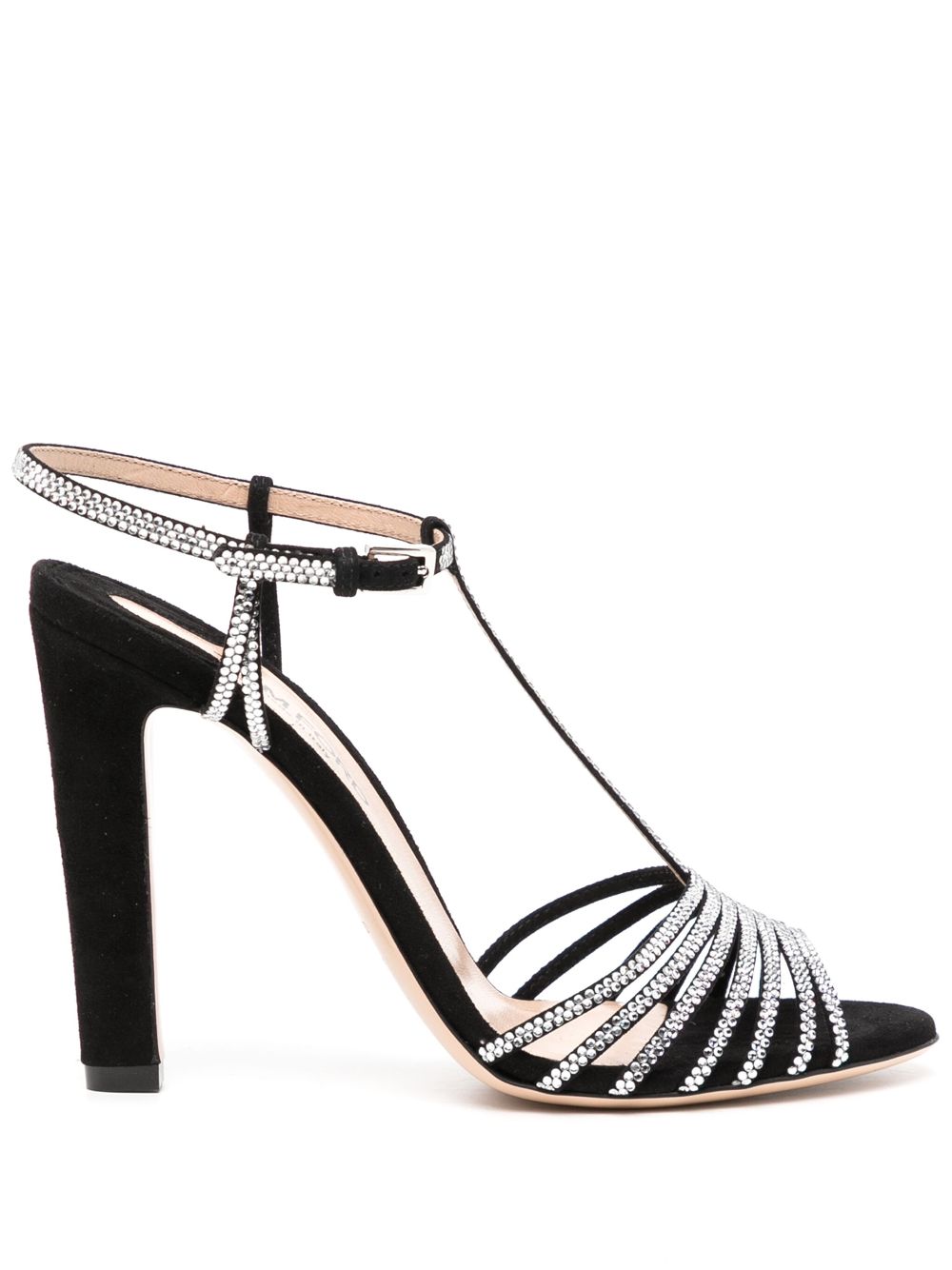 TOM FORD 105mm Jerry sandals – Black