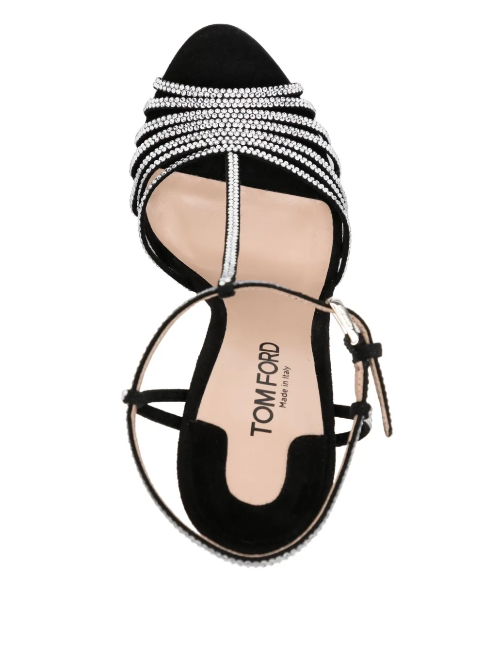 TOM FORD 105mm Jerry sandals Black