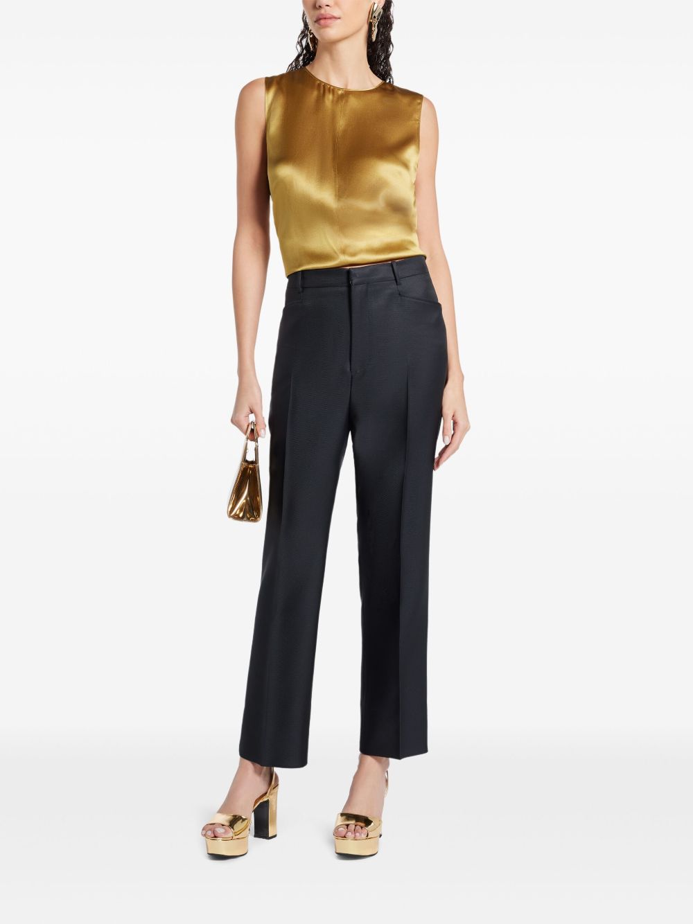 TOM FORD tailored trousers - Black