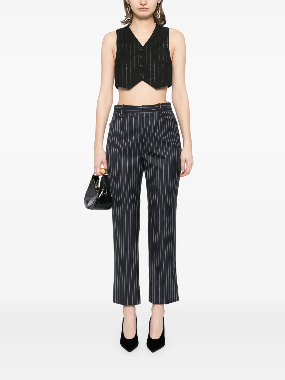 TOM FORD Gestreepte broek - Blauw