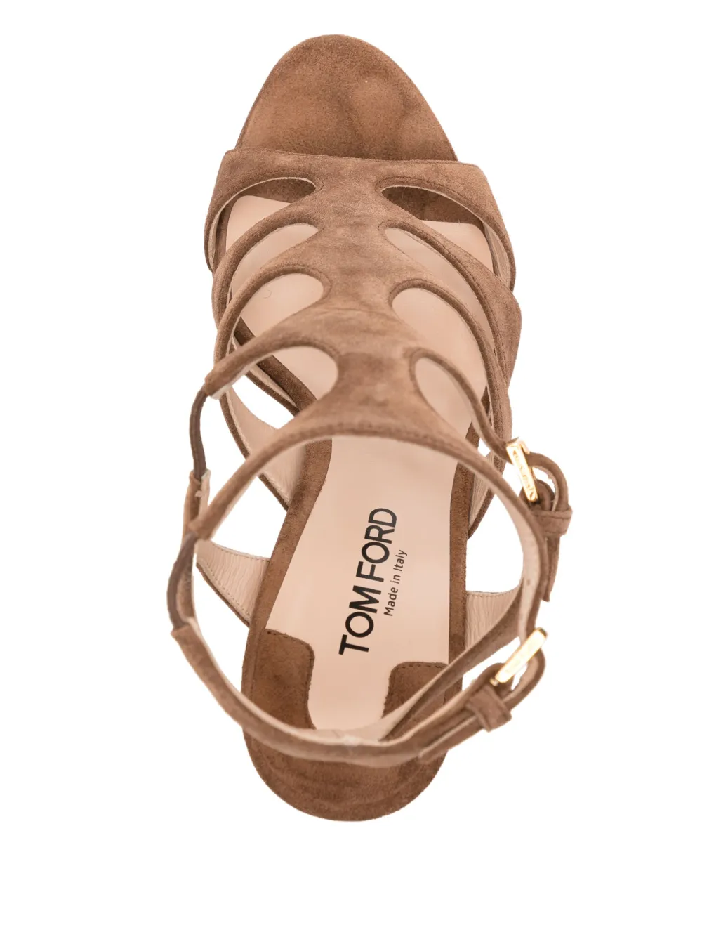 TOM FORD 105mm Paradis sandals Brown