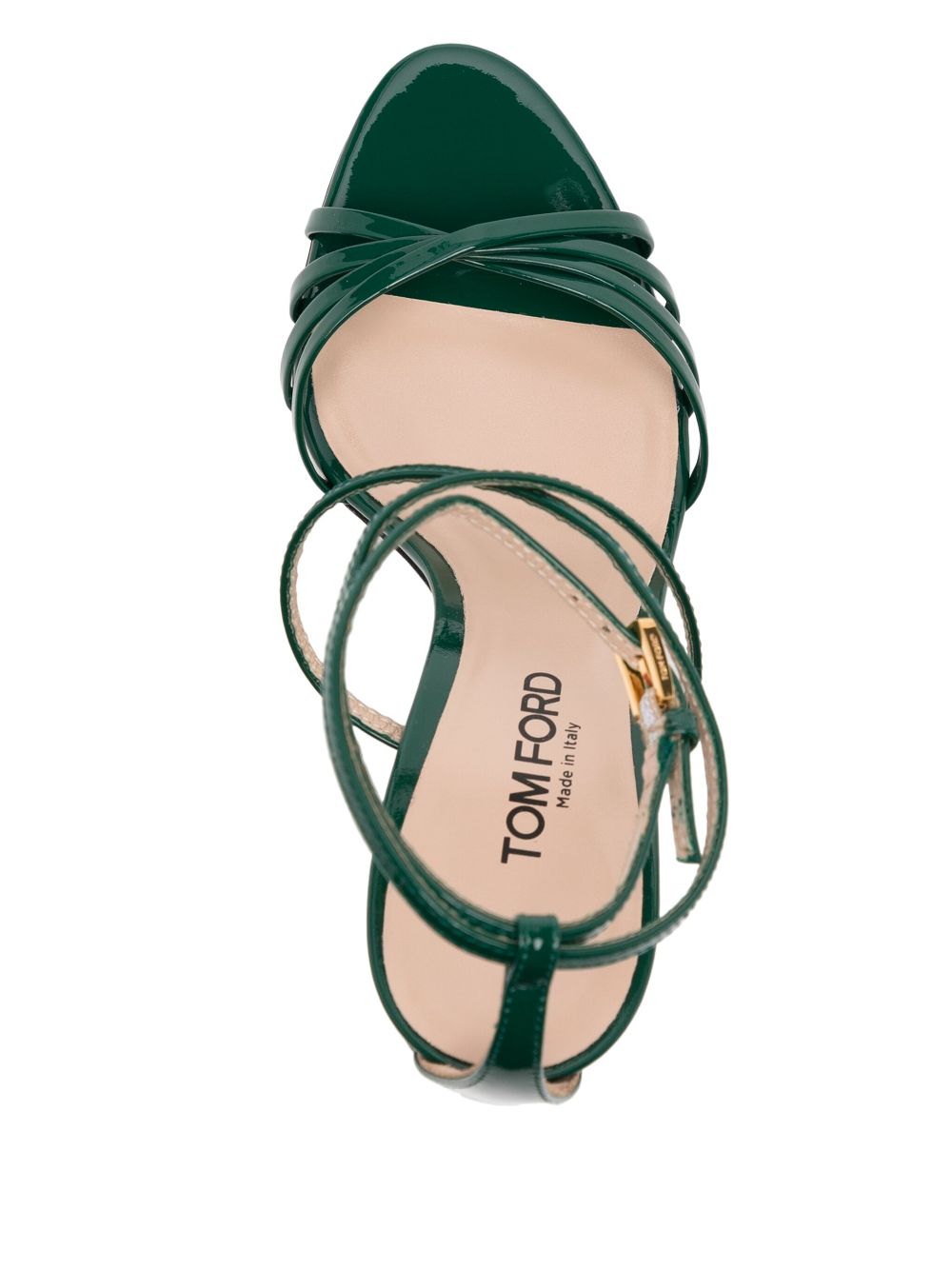 TOM FORD 85mm Ida sandals Green