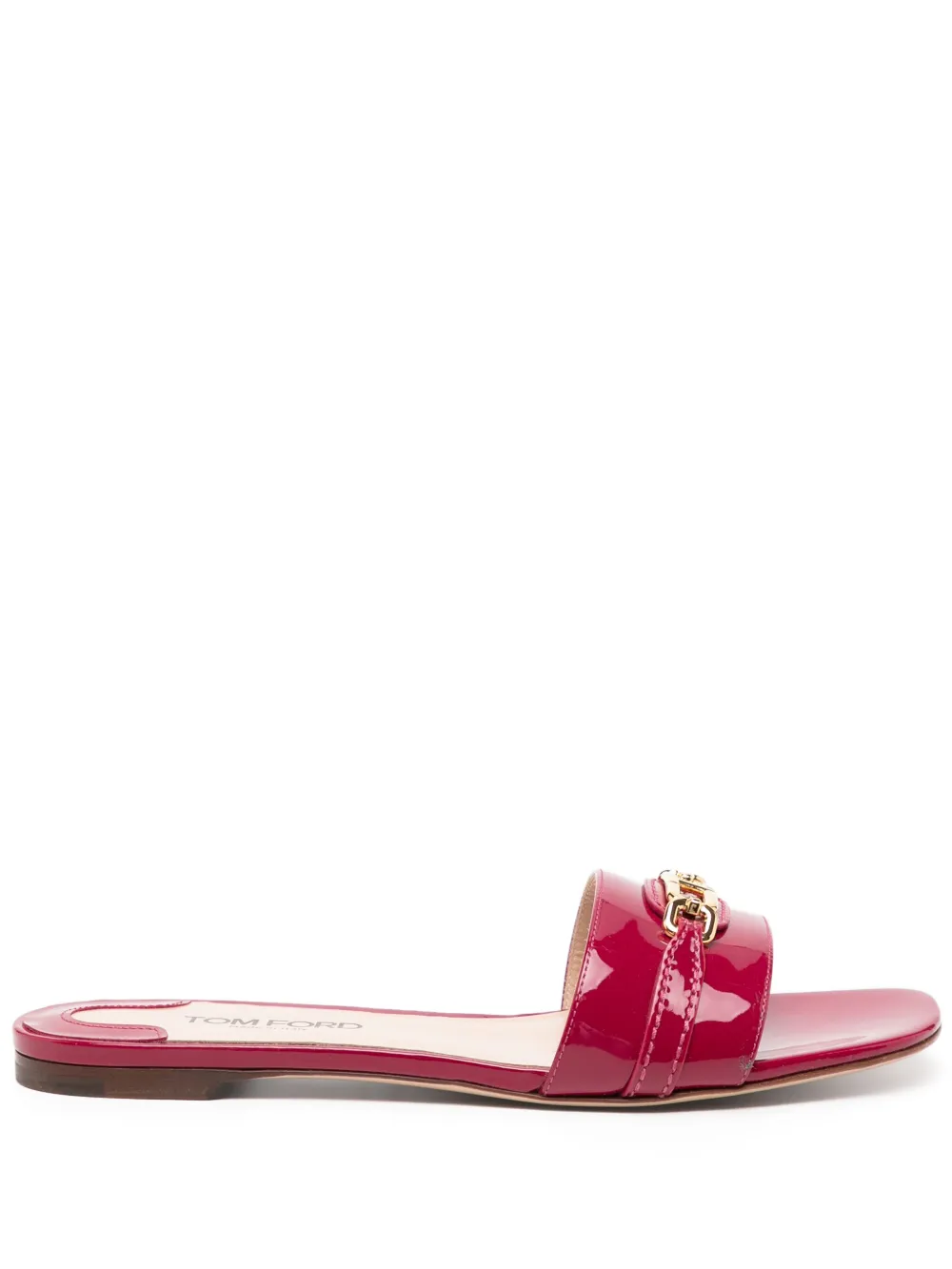 TOM FORD leather slides Pink