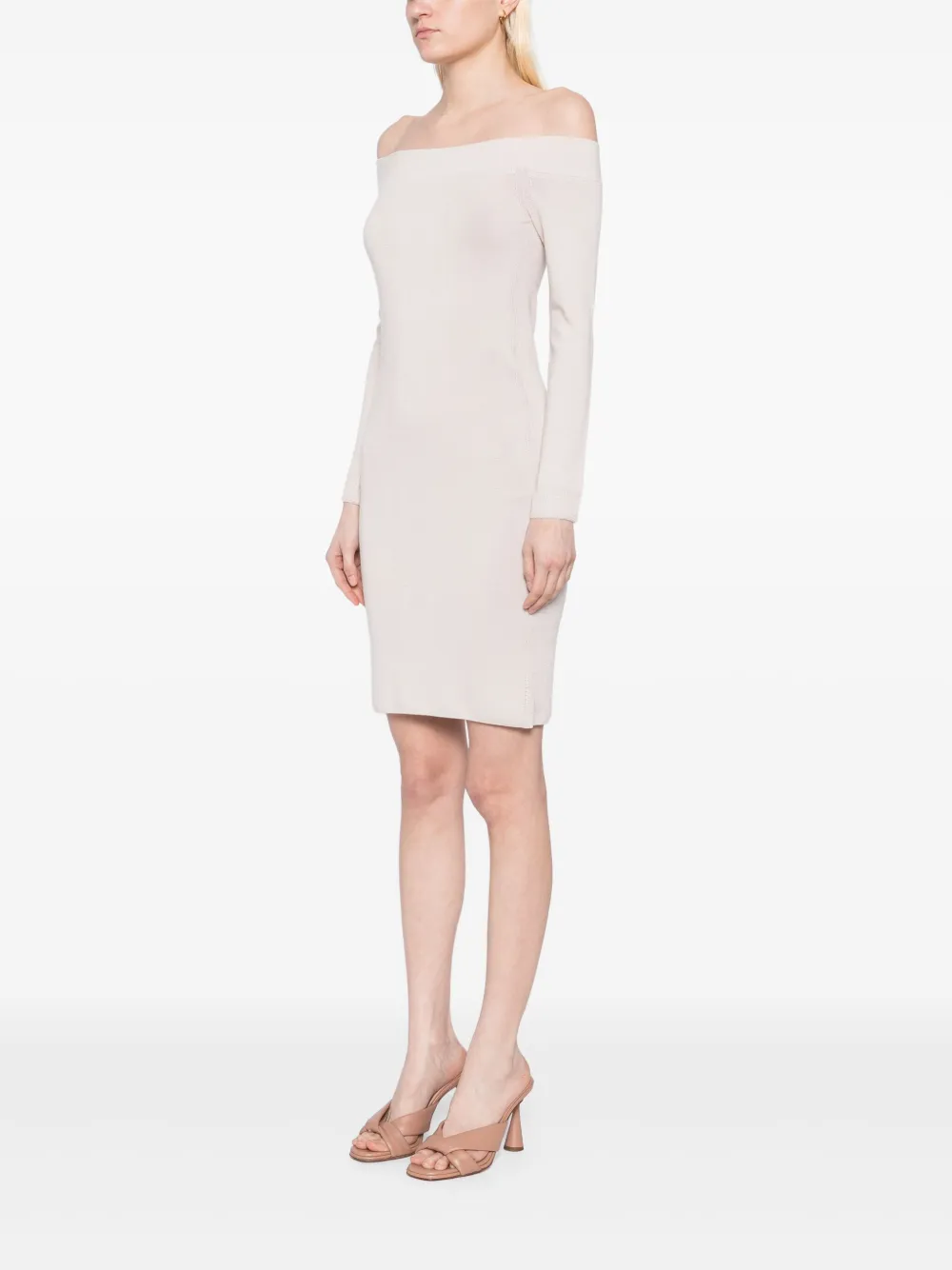 TOM FORD Gebreide jurk Beige