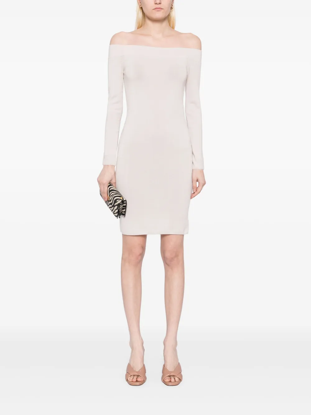 TOM FORD Gebreide jurk - Beige