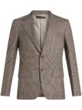 TOM FORD checked blazer - Brown