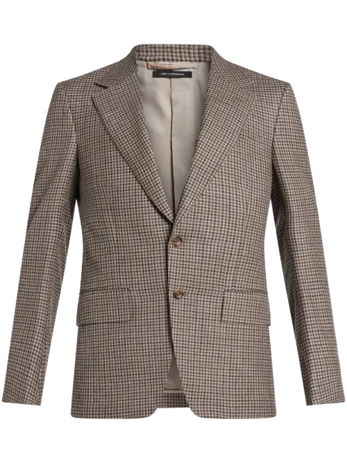 Blazer à carreaux - TOM FORD - Modalova