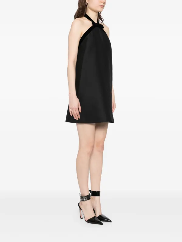 ワンピース TOM FORD Woman Dress Black ABJ835JEX131 LB999 TOM FORD Bow Detail Mini Dress | Black | FARFETCH