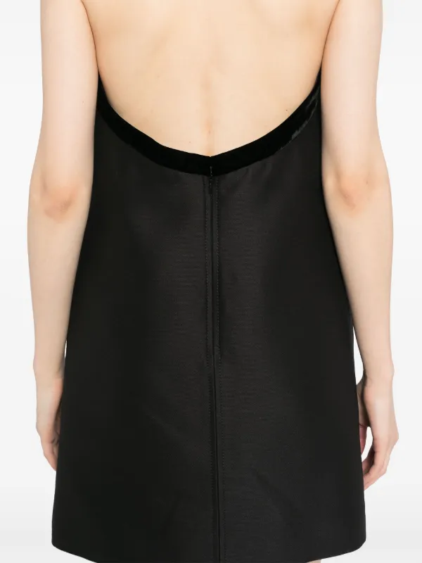 【送料&関税込】Tom Ford Mini Dress Black Cutout stretch-knit mini dress | TOM FORD | NET-A-PORTER