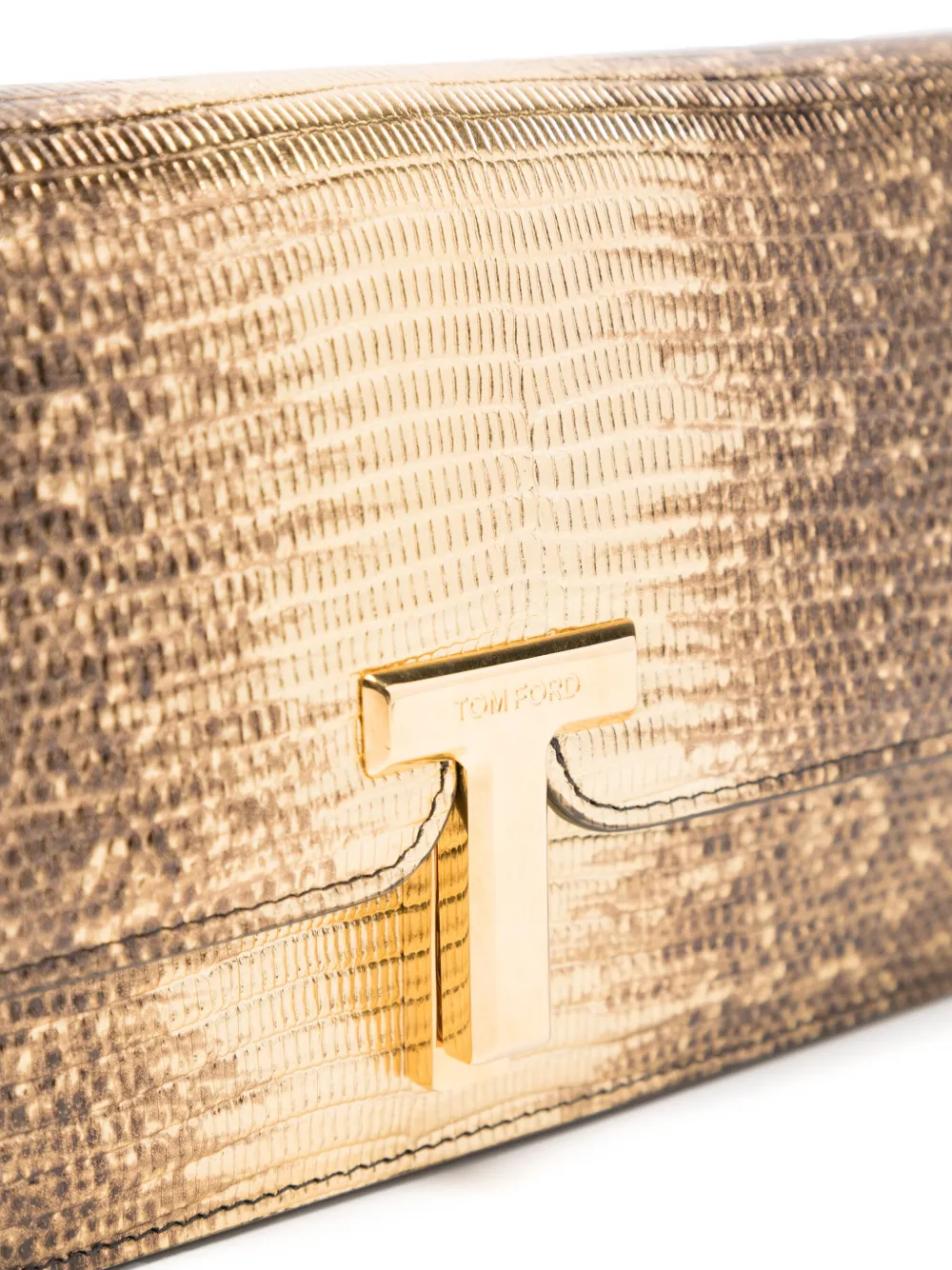 TOM FORD Wallis clutch Goud