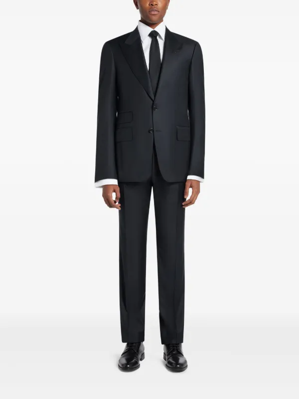 TOM FORD single-breasted Suit | Black | FARFETCH