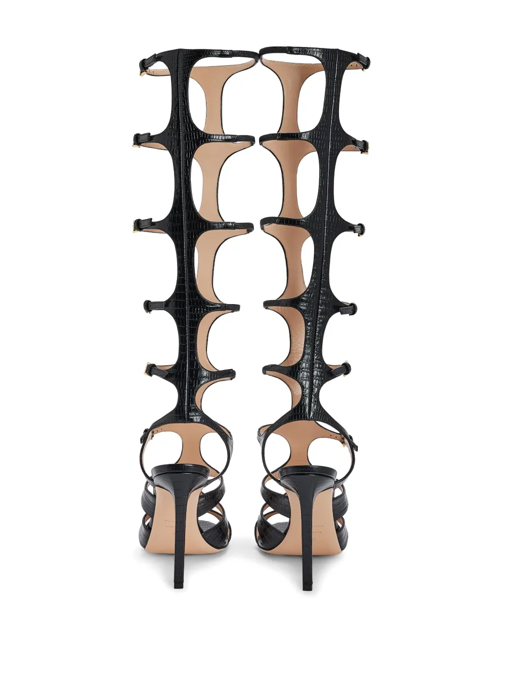 TOM FORD leather sandals Black