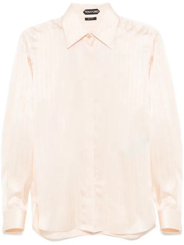 Tom Ford Silk Shirt in Orange