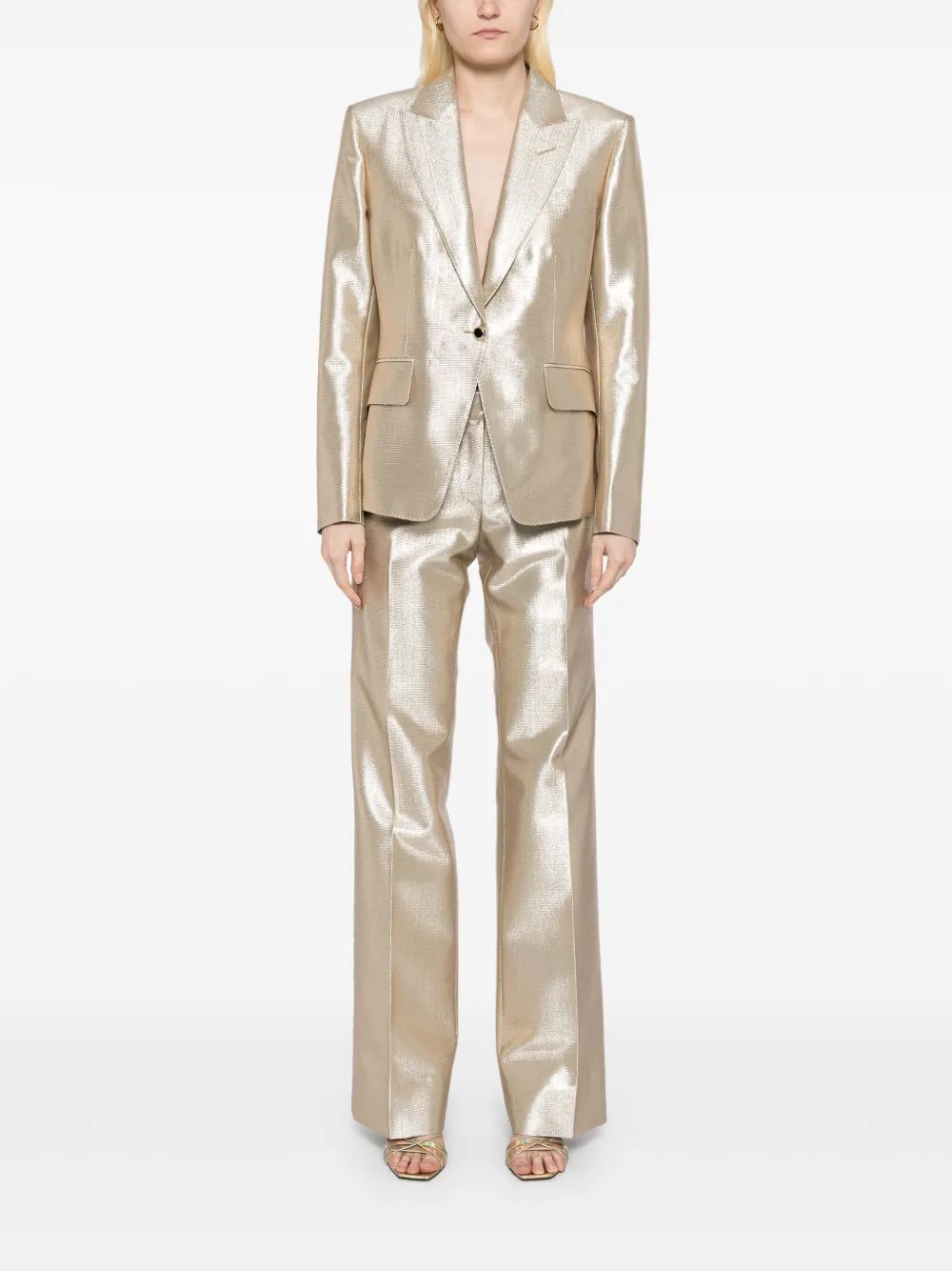 Image 2 of TOM FORD tailored wide-leg trouser