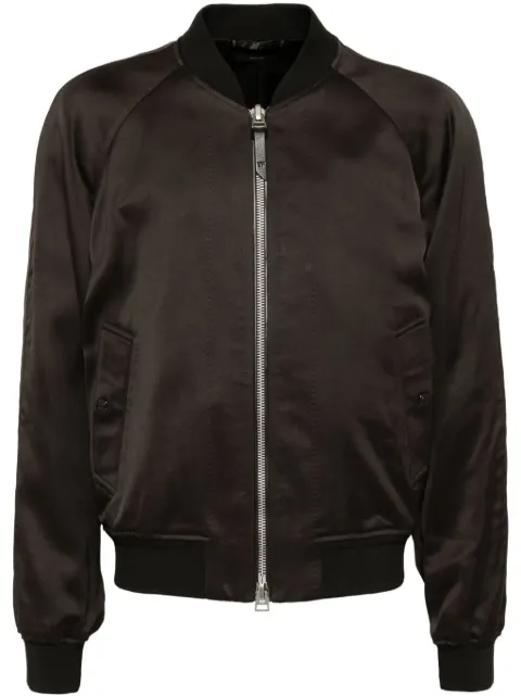 TOM FORD twill bomber jacket