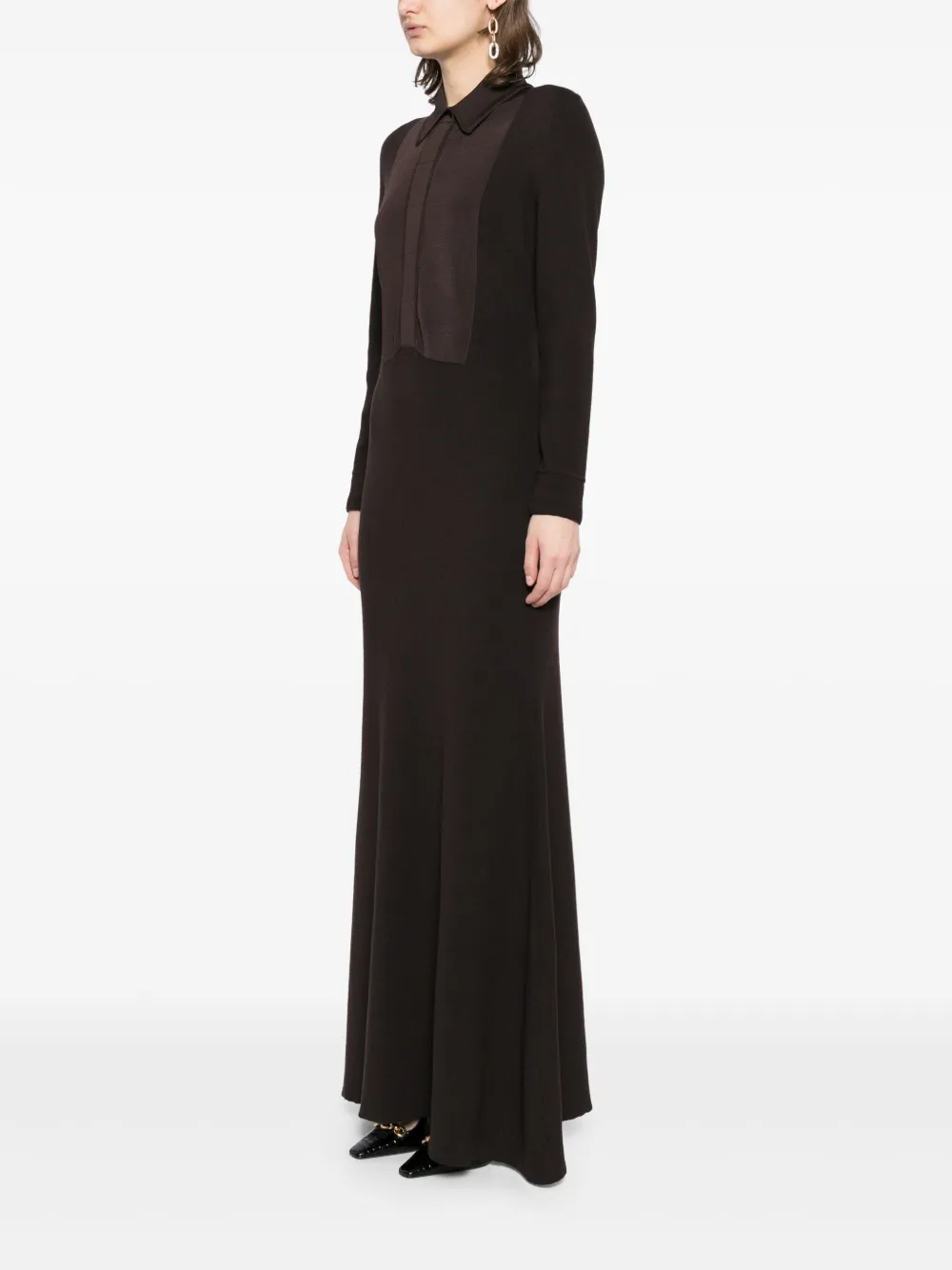 TOM FORD Gebreide jurk Bruin