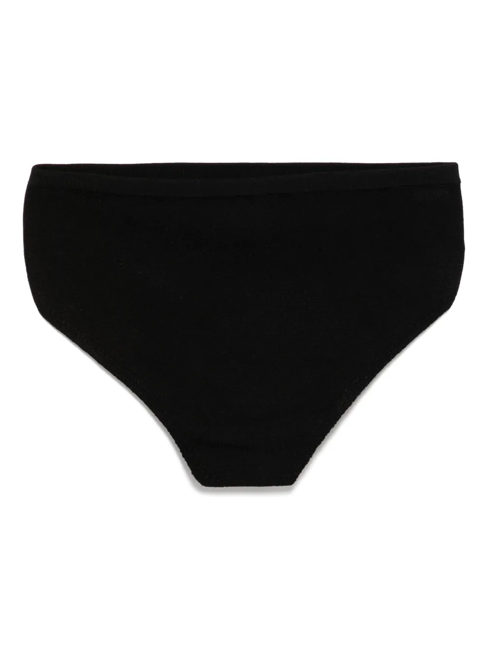 TOM FORD Slip met geborduurd logo - Zwart