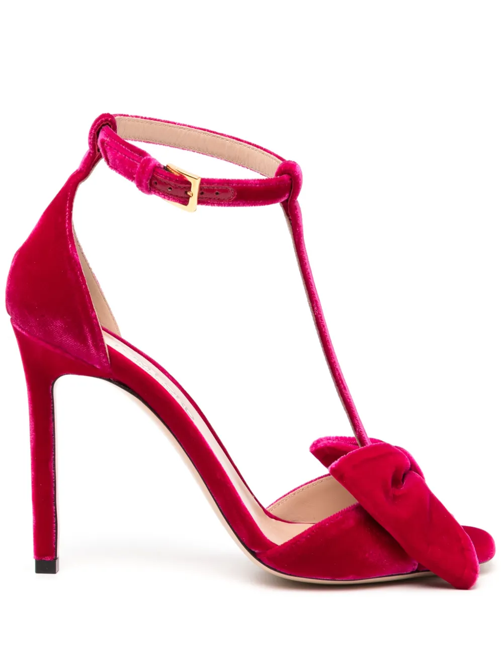 TOM FORD velvet sandals Pink