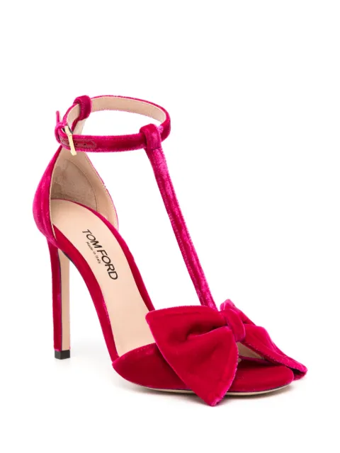 TOM FORD velvet sandals W3339TVE001G - 1