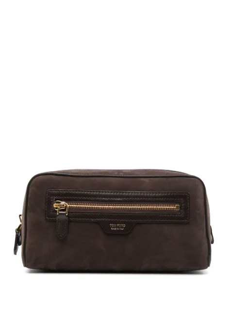 TOM FORD leather clutch bag