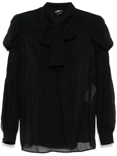 TOM FORD camisa de seda