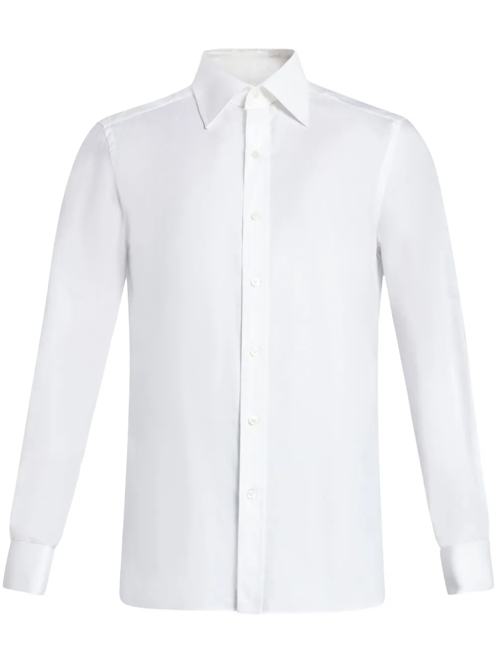TOM FORD Katoenen overhemd Wit