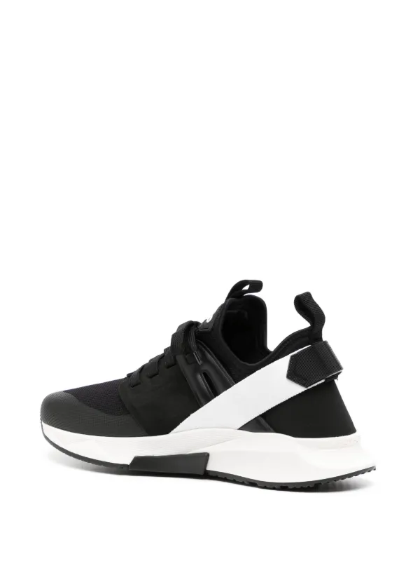 TOM FORD Jago Panelled Sneakers | Black | FARFETCH