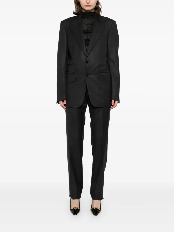 TOM FORD Shelton スーツ | ブラック | FARFETCH JP