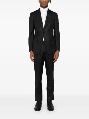 ナーチャン TOM FORD ブラック スリーピーススーツ 写真7/35｜トム フォード(TOM FORD) 2016年春夏メンズコレクション