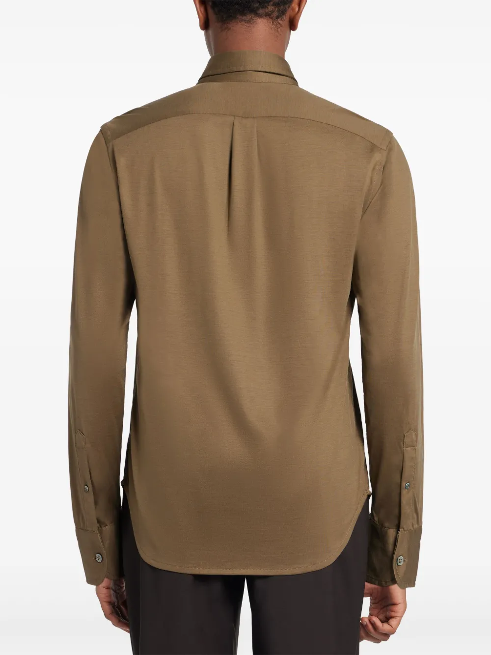 TOM FORD Overhemd met lange mouwen Bruin