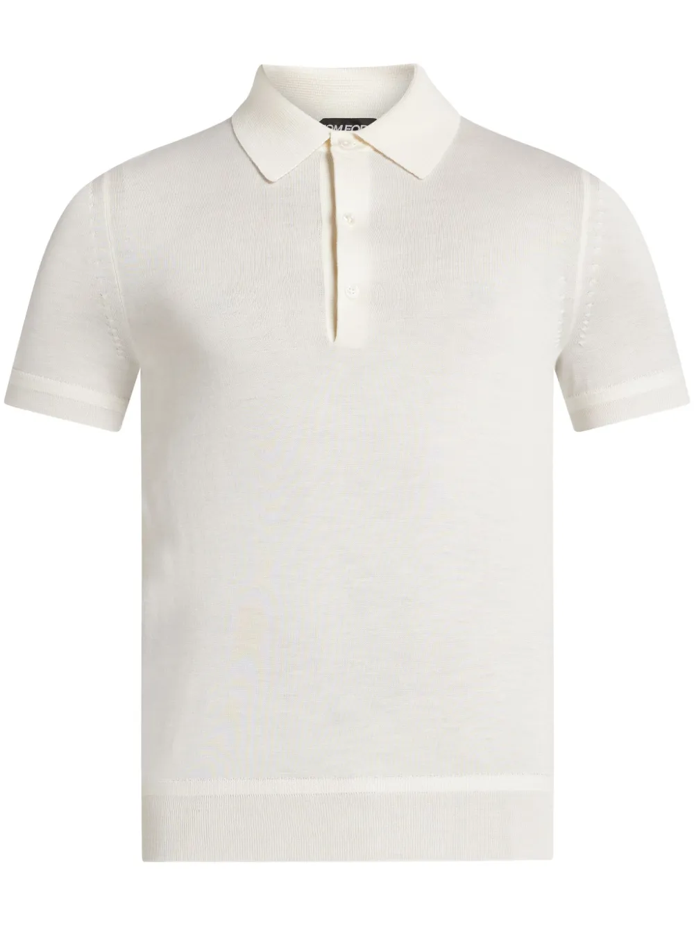 TOM FORD ショートスリーブ ポロシャツ - ニュートラル TOM FORD ショートスリーブ ポロシャツ - ニュートラル
