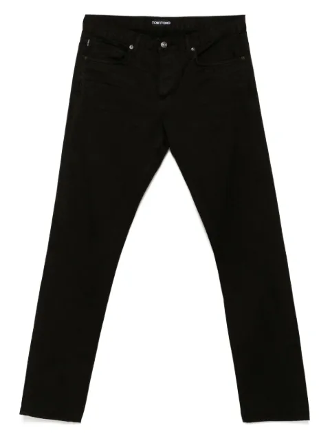 TOM FORD compact twill slim-fit jeans