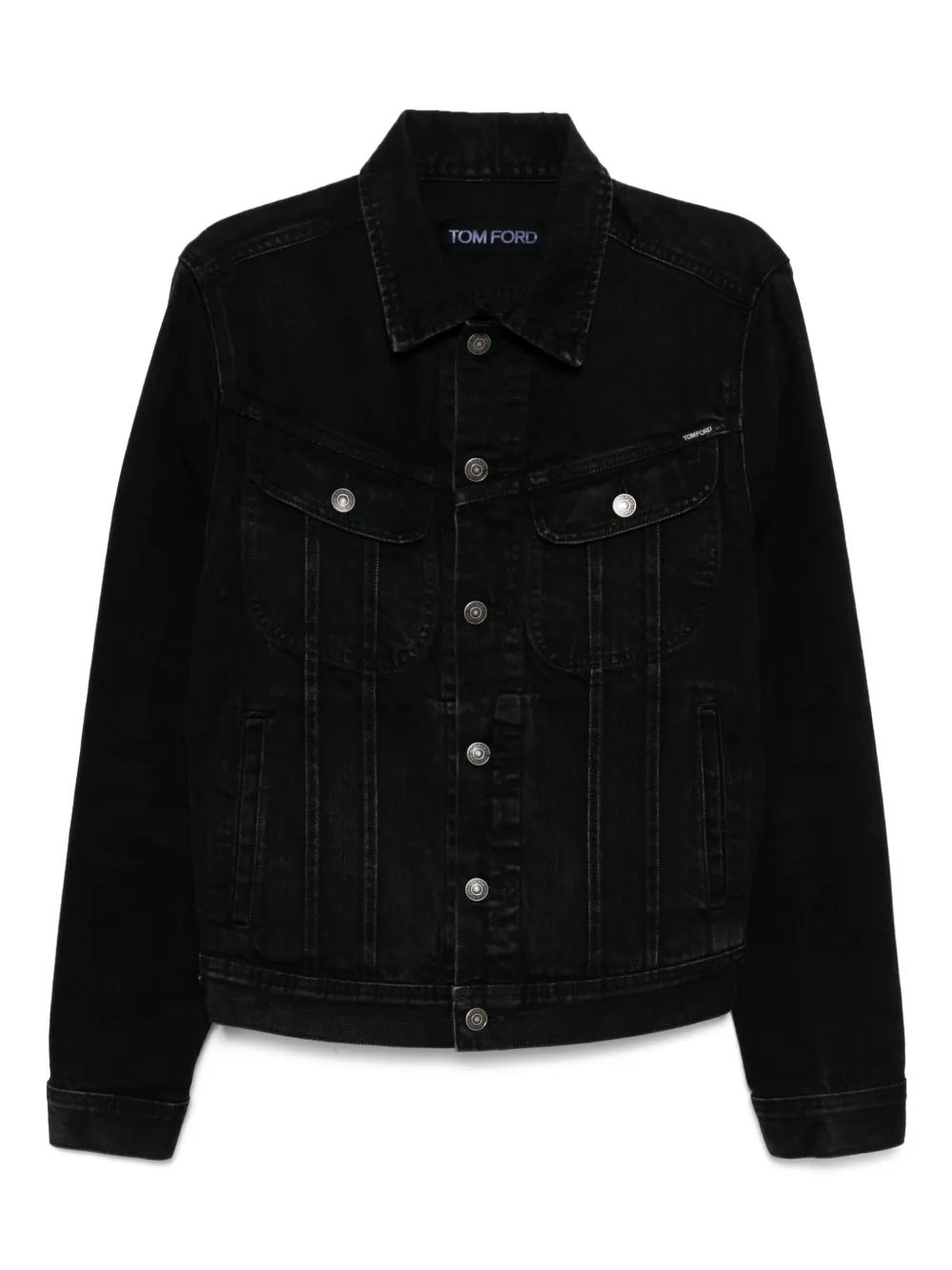 TOM FORD Denim jack Zwart