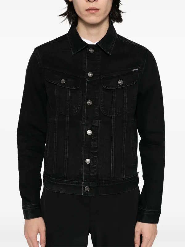 TOM FORD Denim Jacket | Black | FARFETCH