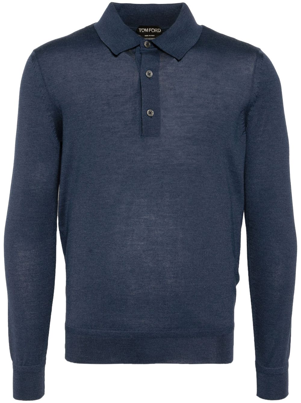 long-sleeved polo shirt